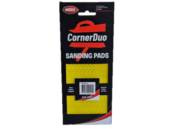 wallboard cornerduo sanding pads 5pk cd-220-5