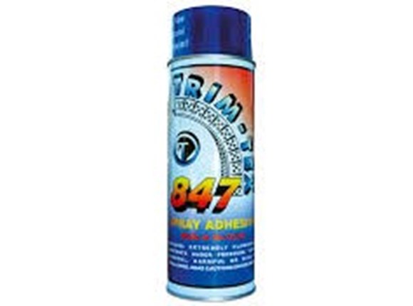 847 trimtex spray adhesive can